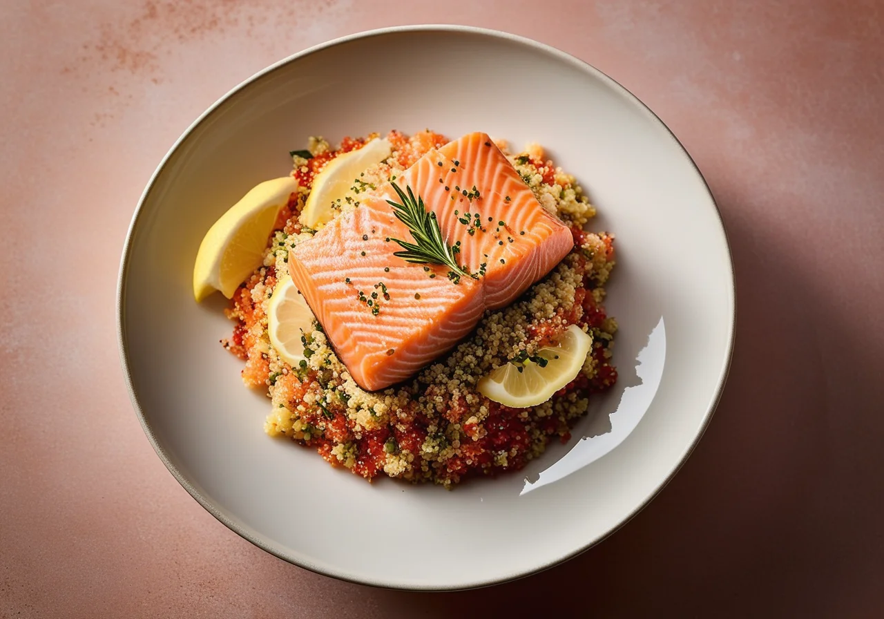 Salmon with Quinoa