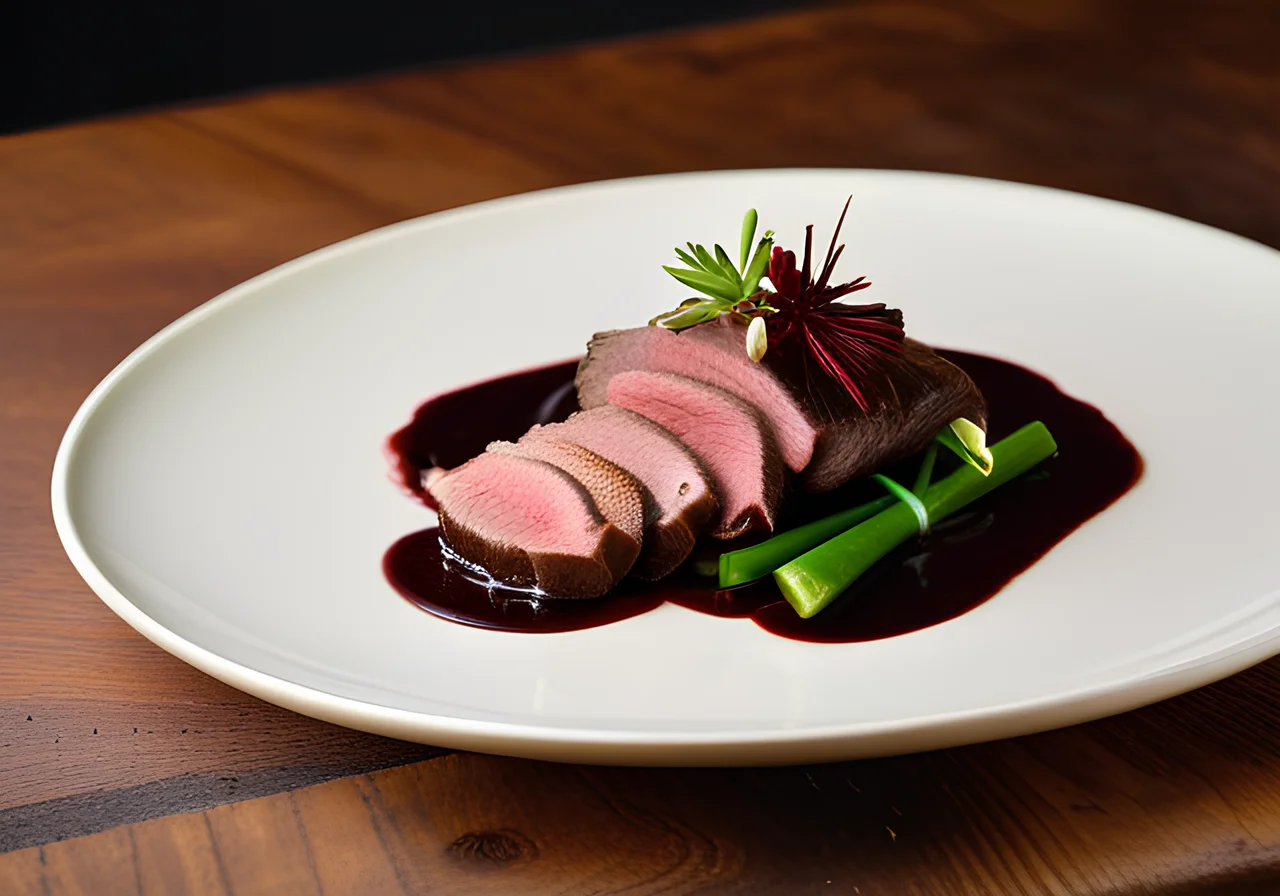 Venison Fillet with Chestnuts