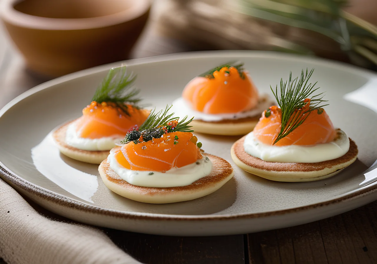 Caviar Blinis