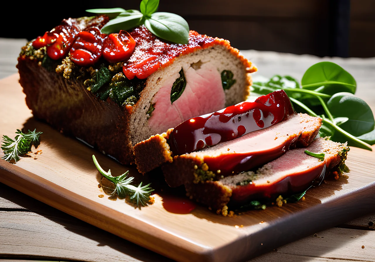 Mediterranean Meat Loaf