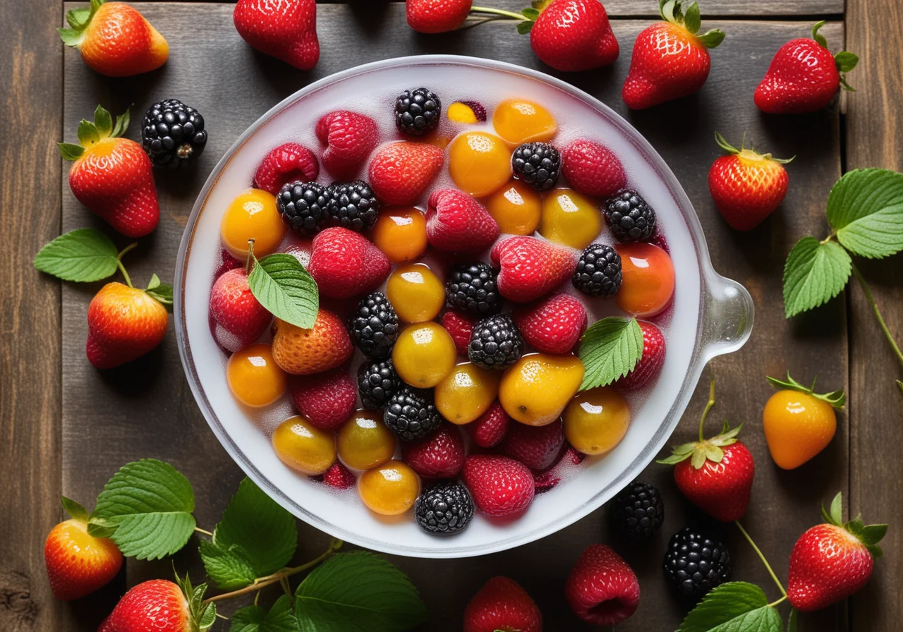 Colorful Fruit Punch