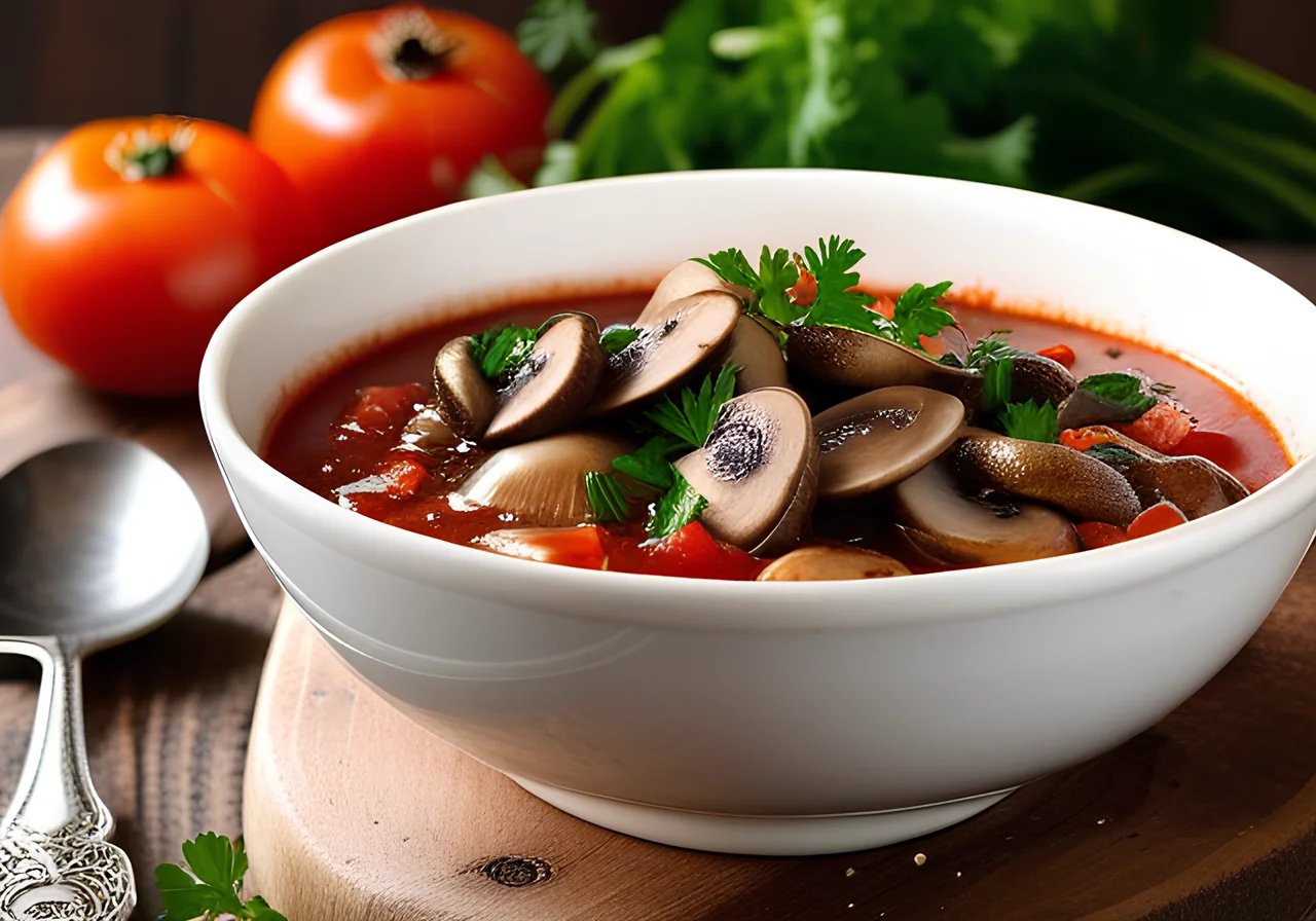 Mushroom Tomato Ragout