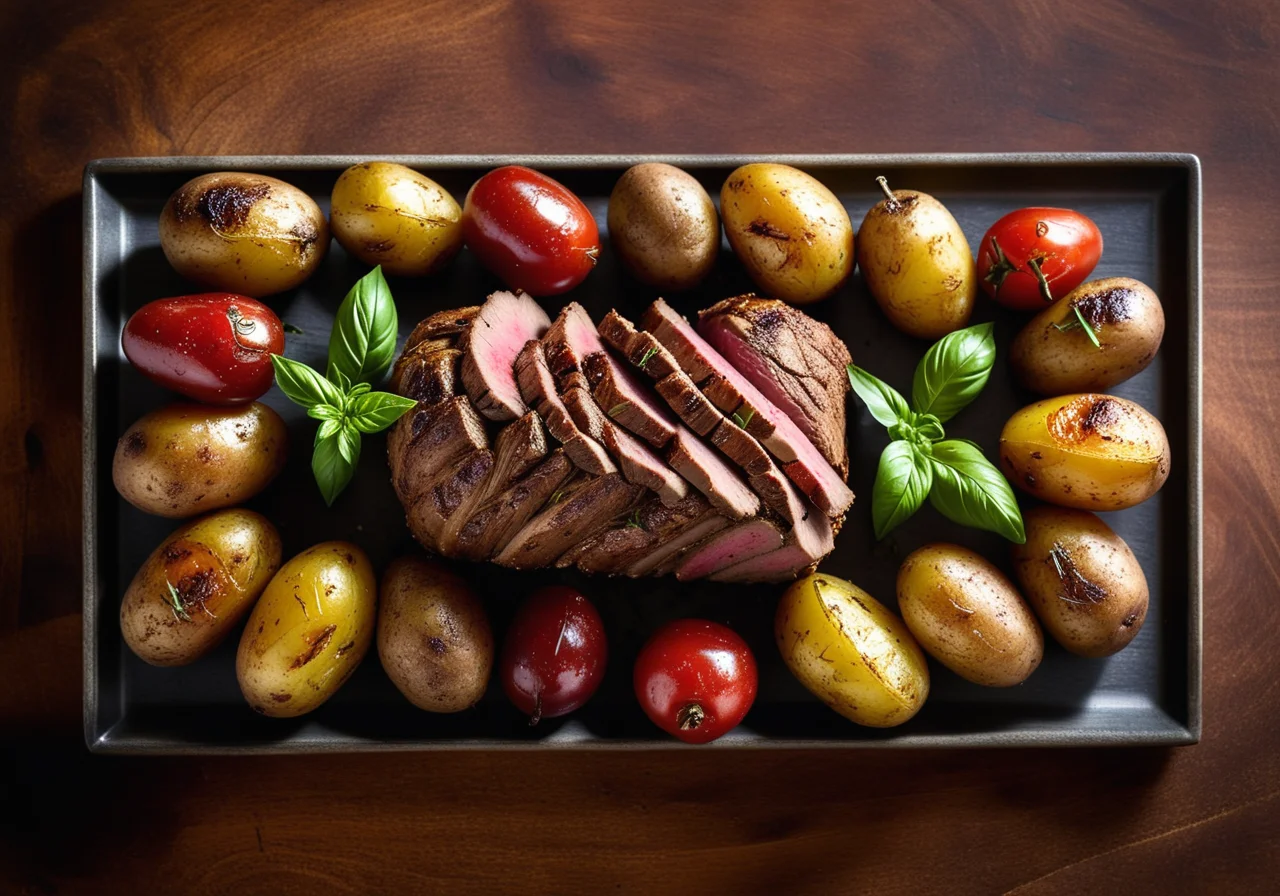 Lamb Roast with Potatoes