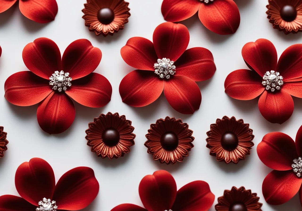 Chocolate Sugar Flowers
