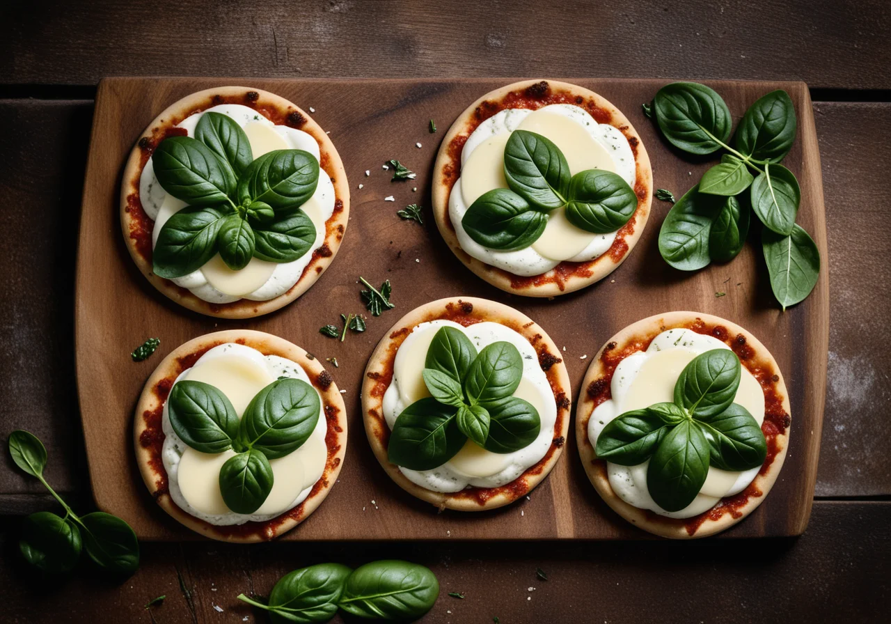 Vegetarian Mini Pizza