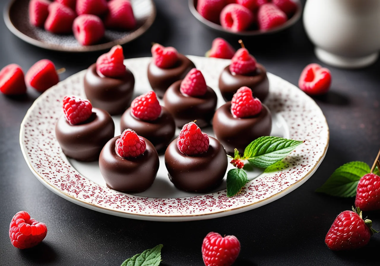 Chocolate Kiss with Berries