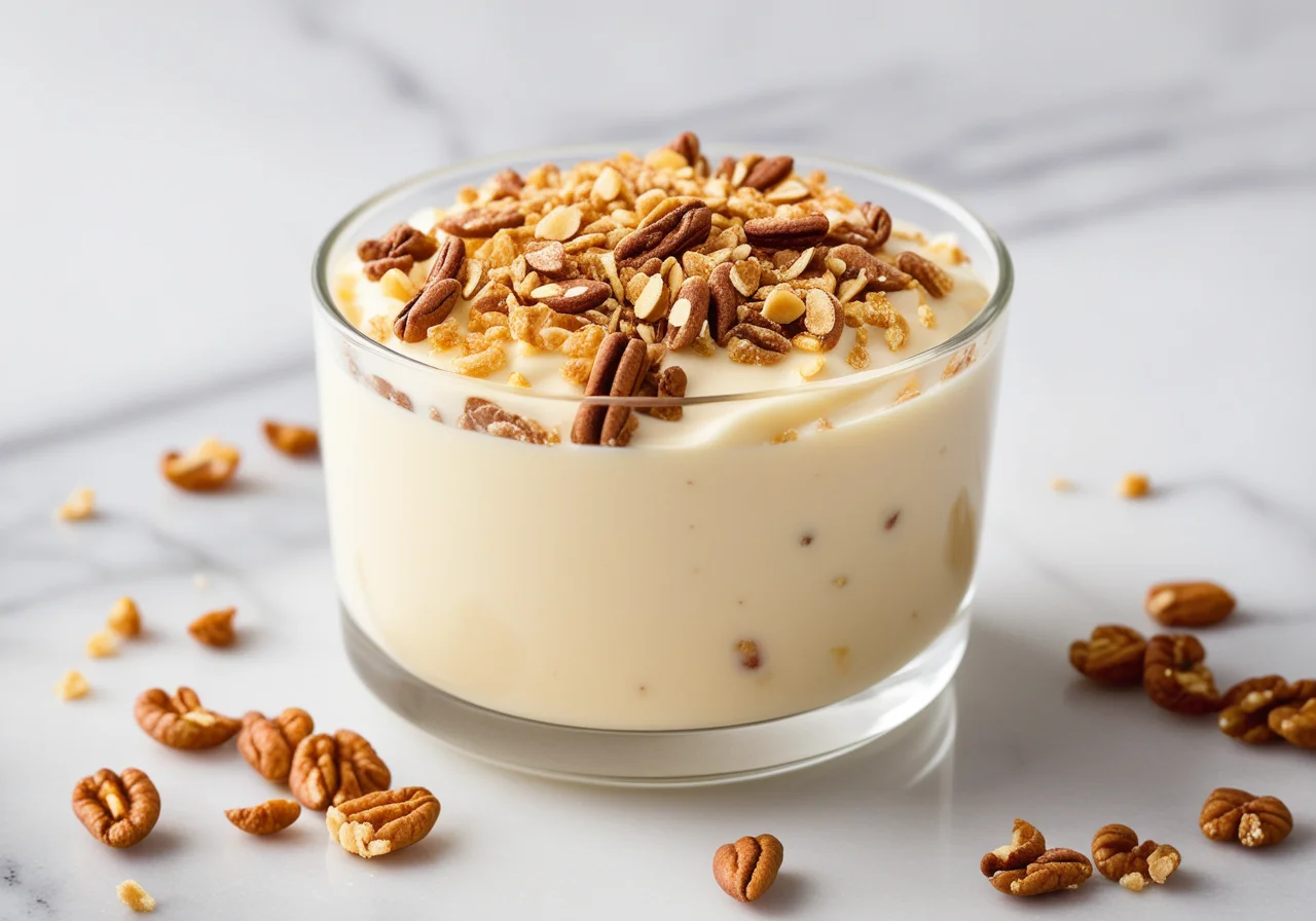 Vanilla Pudding with Crunch
