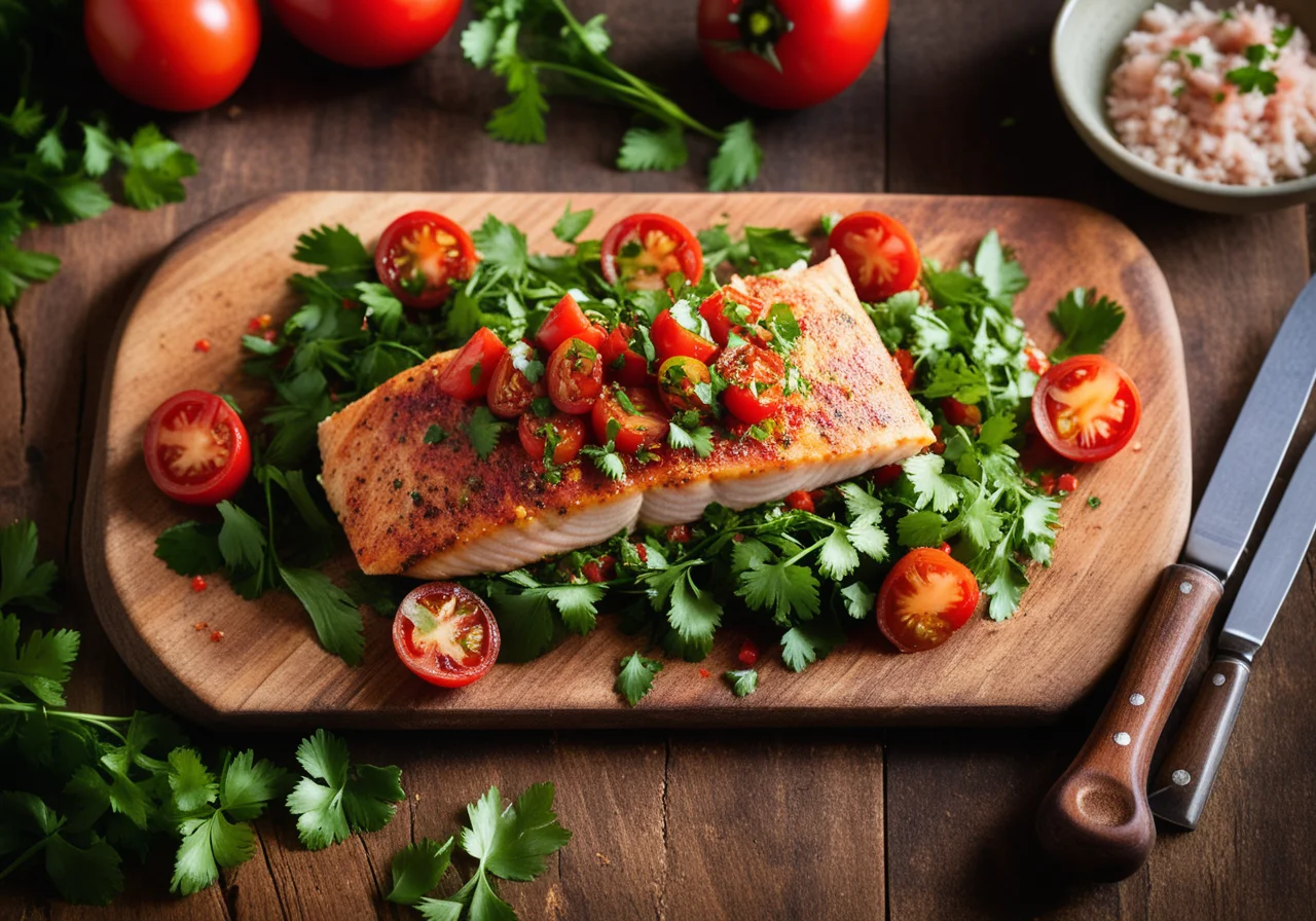 Red Snapper with Tomato-Paprika Sauce