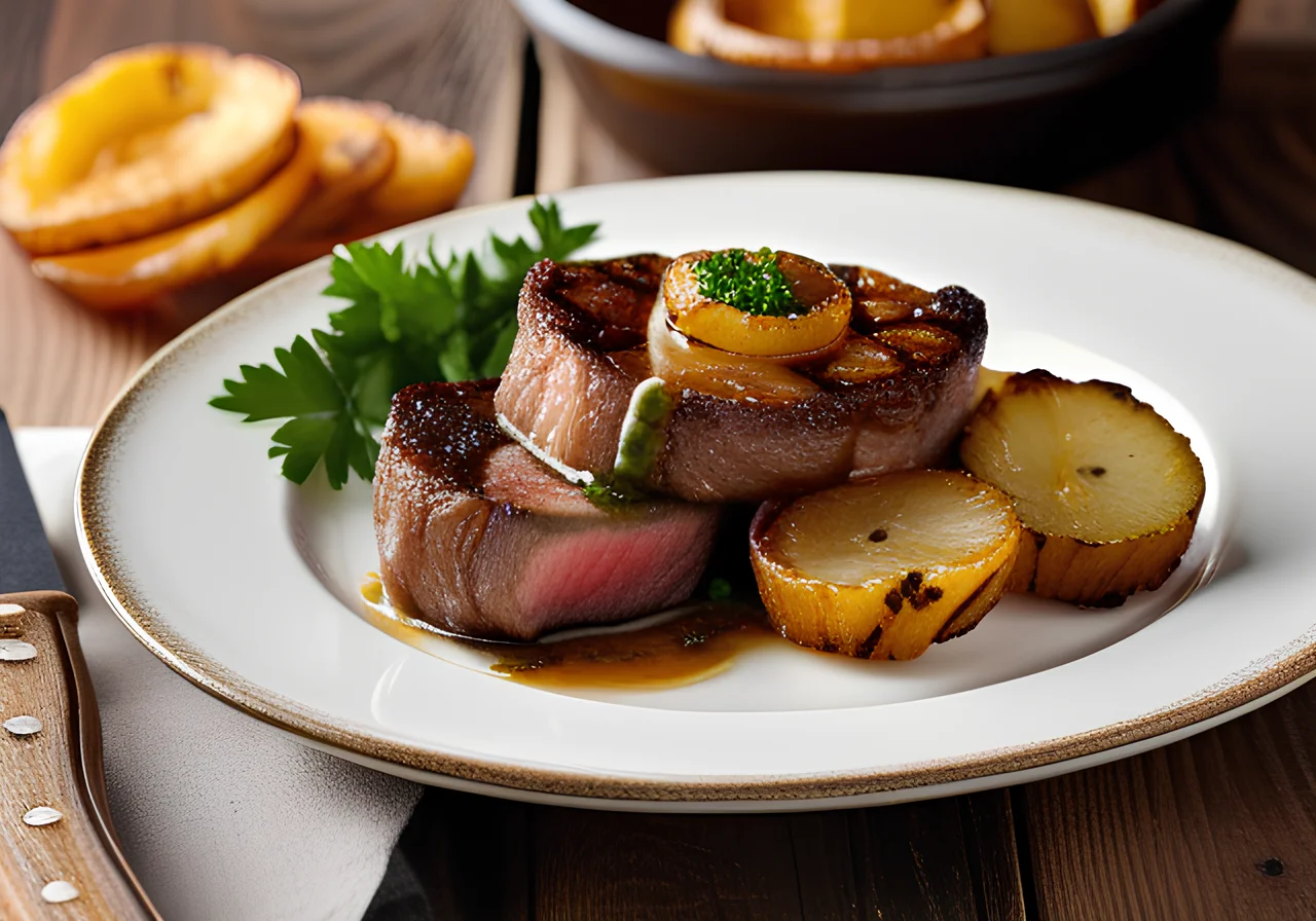 Entrecôte with Potatoes