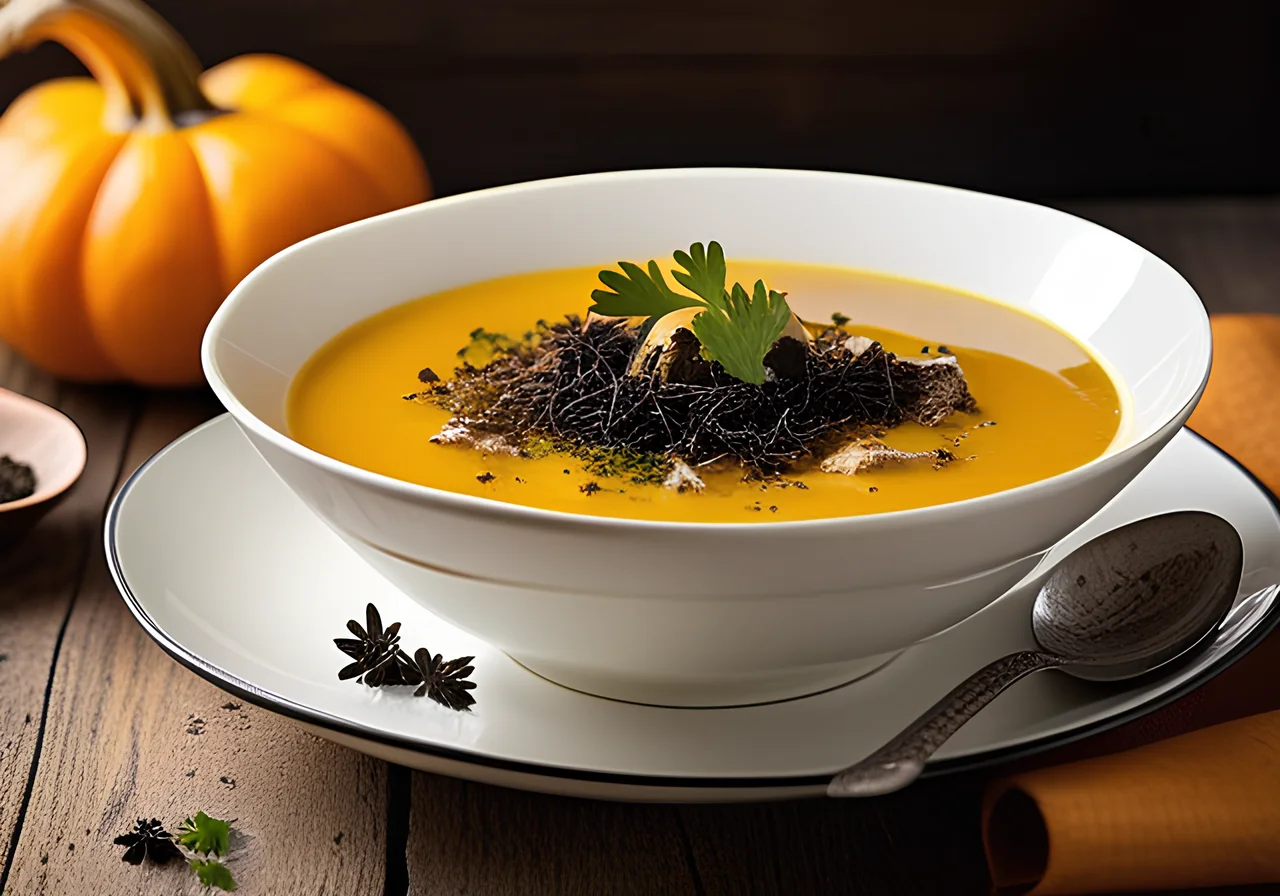 Pumpkin Mushroom Soup