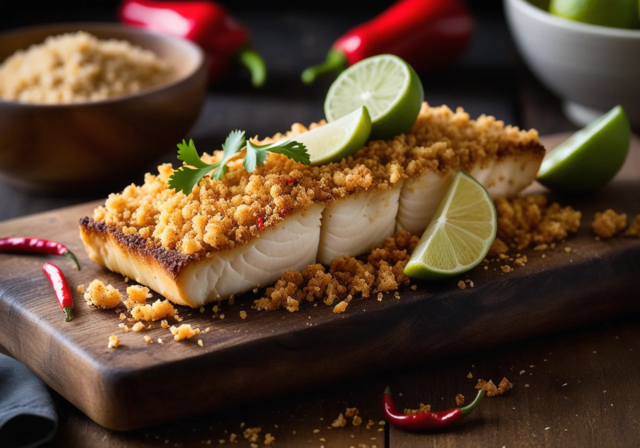 Cod with Bread Crust