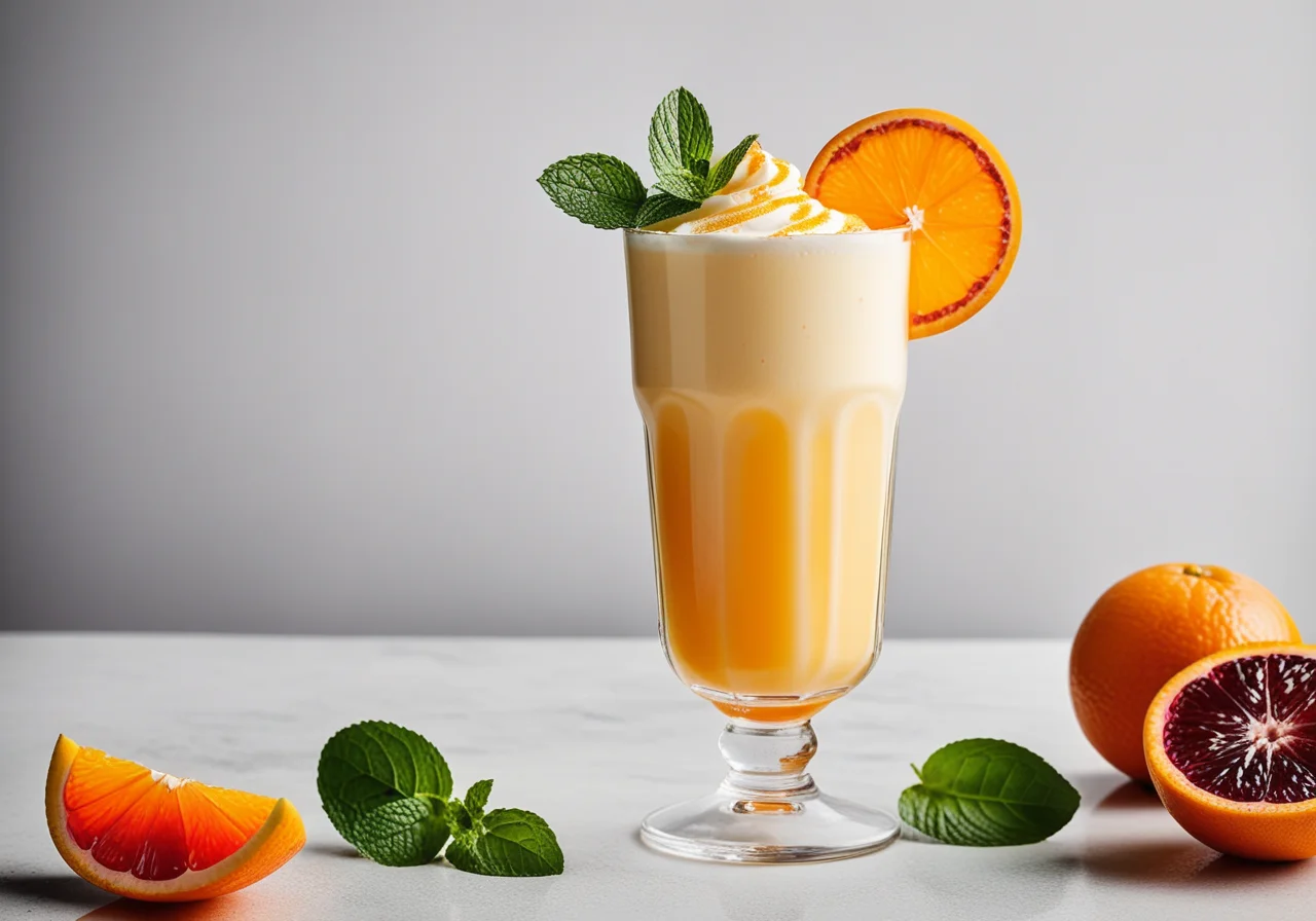 Orange Milkshake