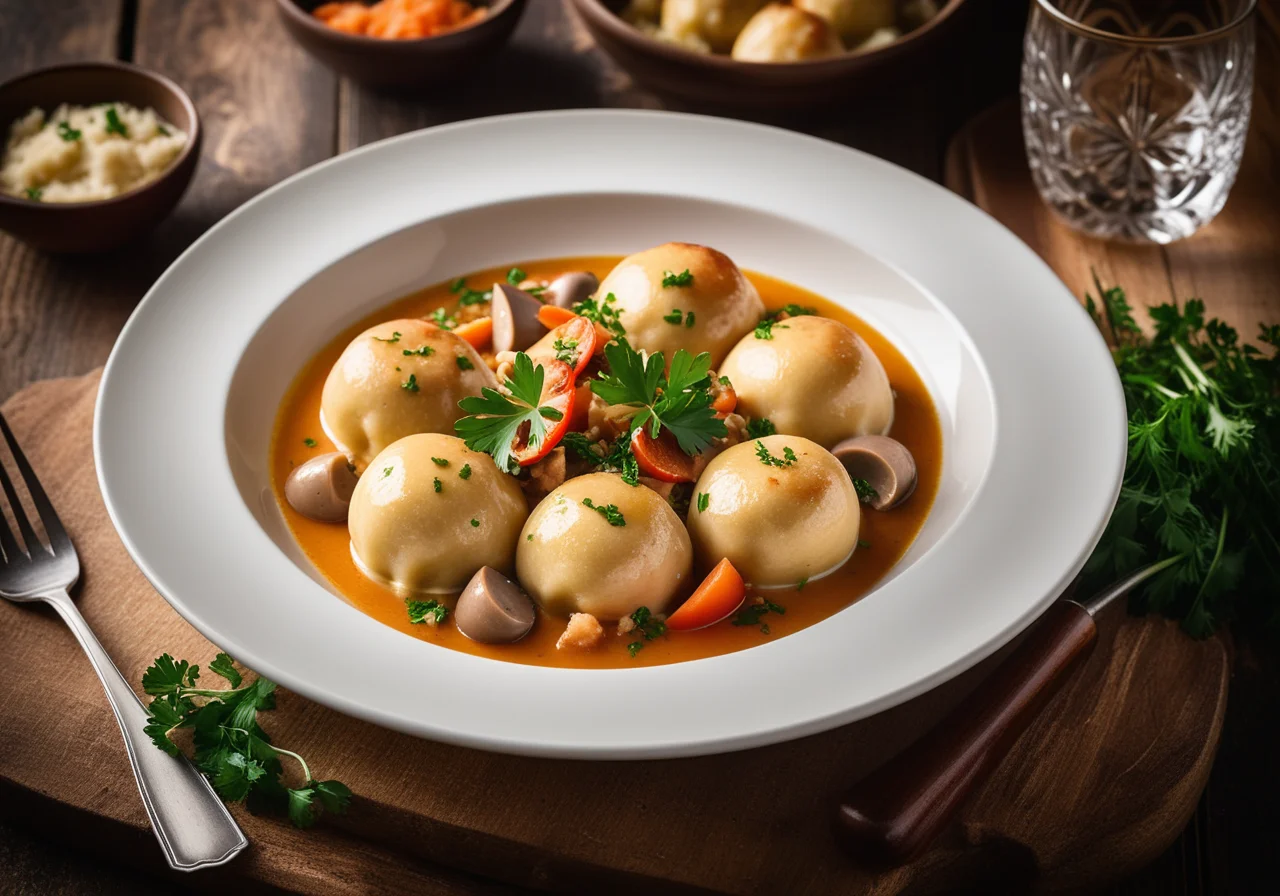 Chicken Fricassee in Berlin Style