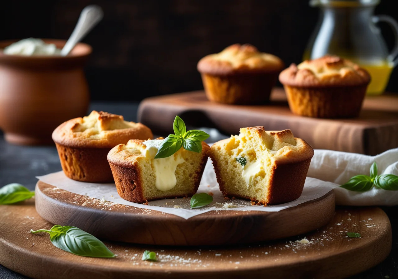 Paprika-Ricotta-Muffin