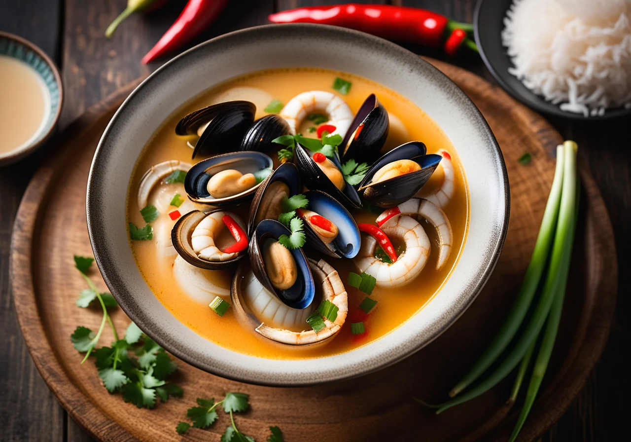 Coconut Seafood Soup
