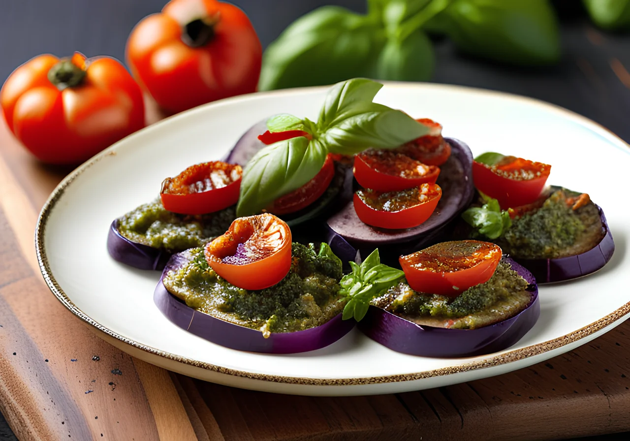 Eggplant Basil Spread