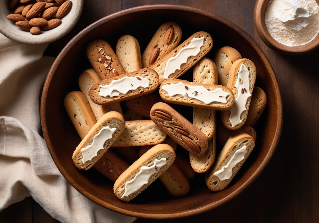 Tuscan-Style Almond Biscotti