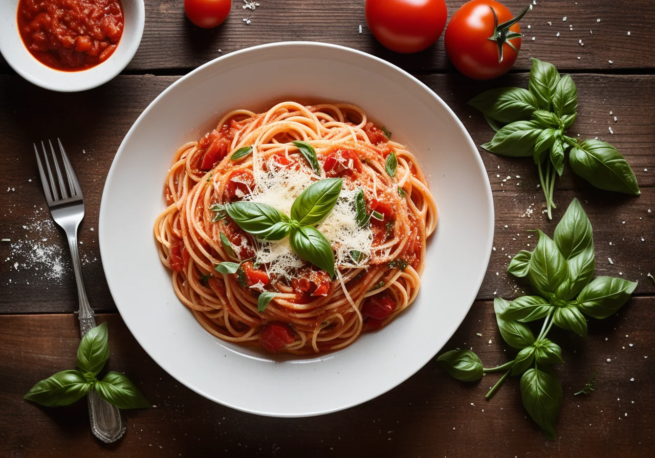 Pasta with Tomato Sauce