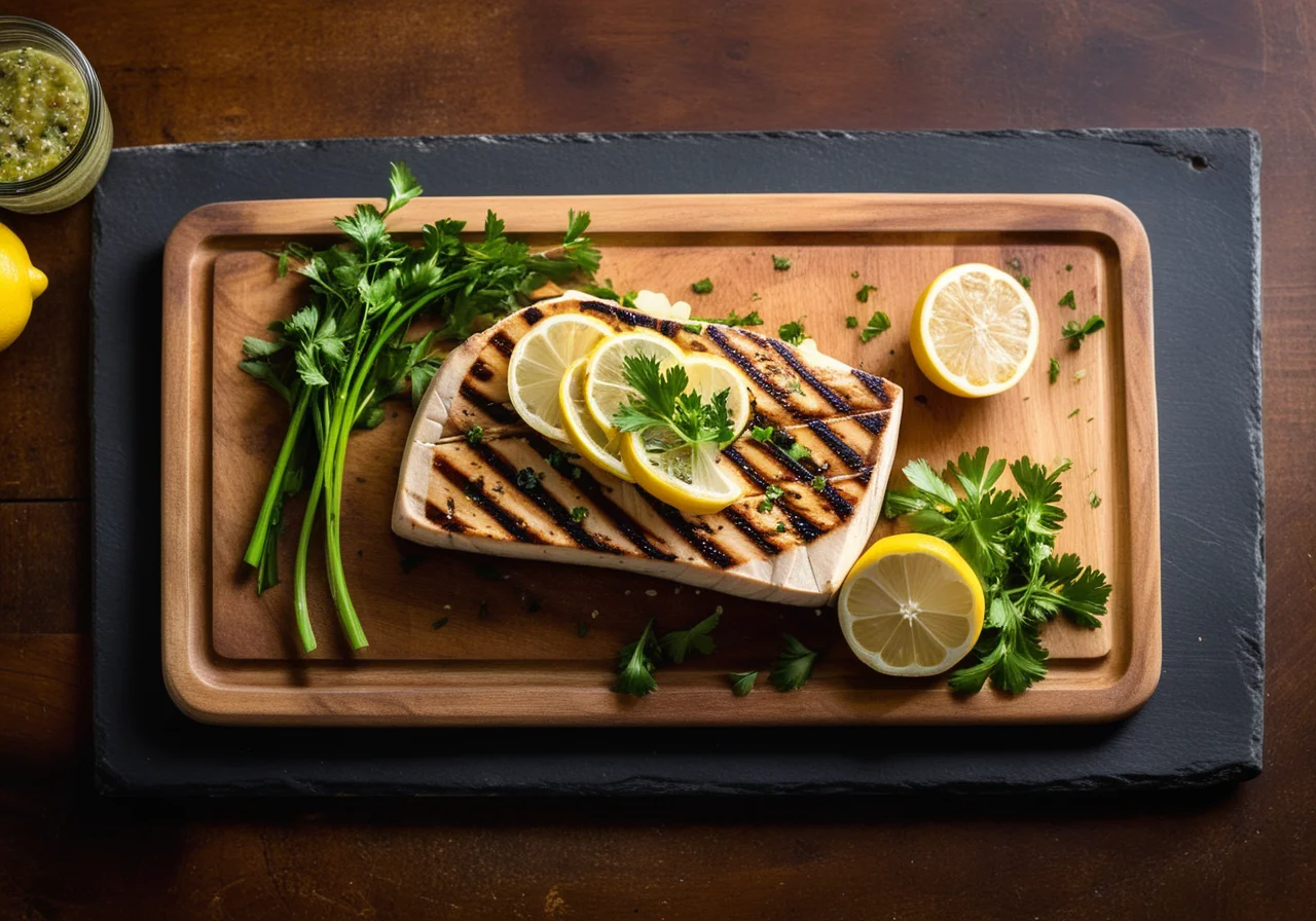 Grilled Swordfish Steak