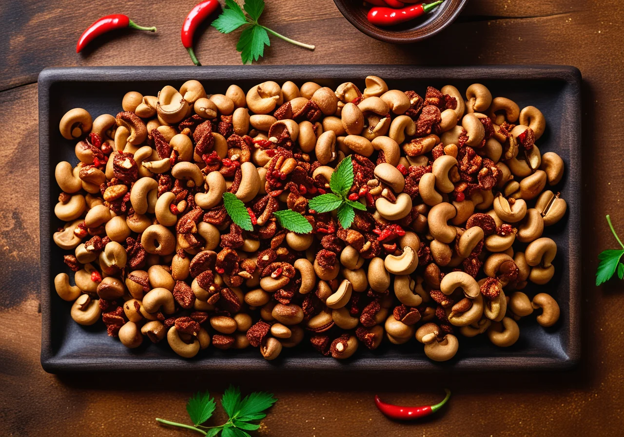 Various Nuts for Snacking