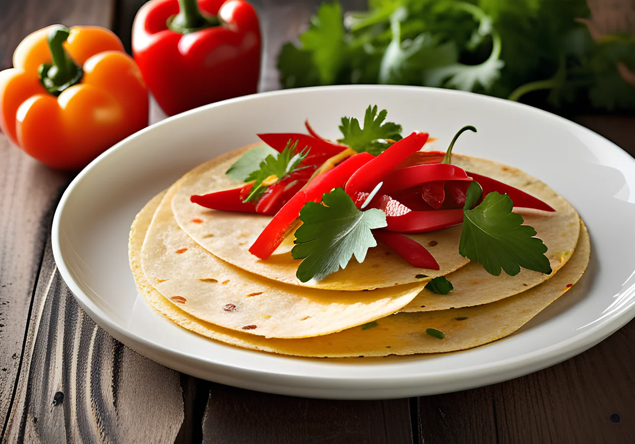 Cheese Tortilla Flakes from the Microwave
