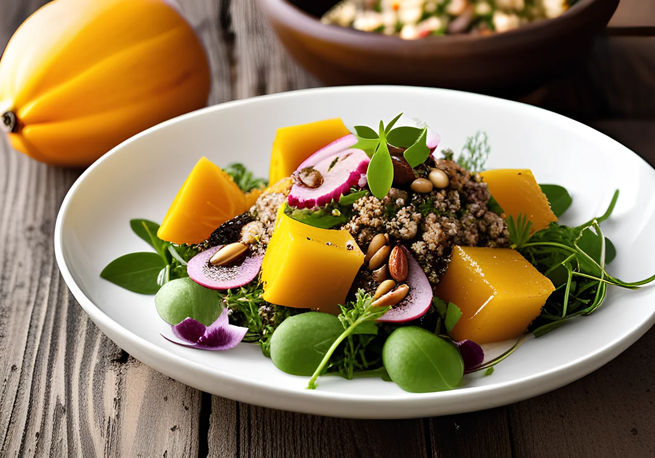 Quinoa Salad with Avocado and Mango