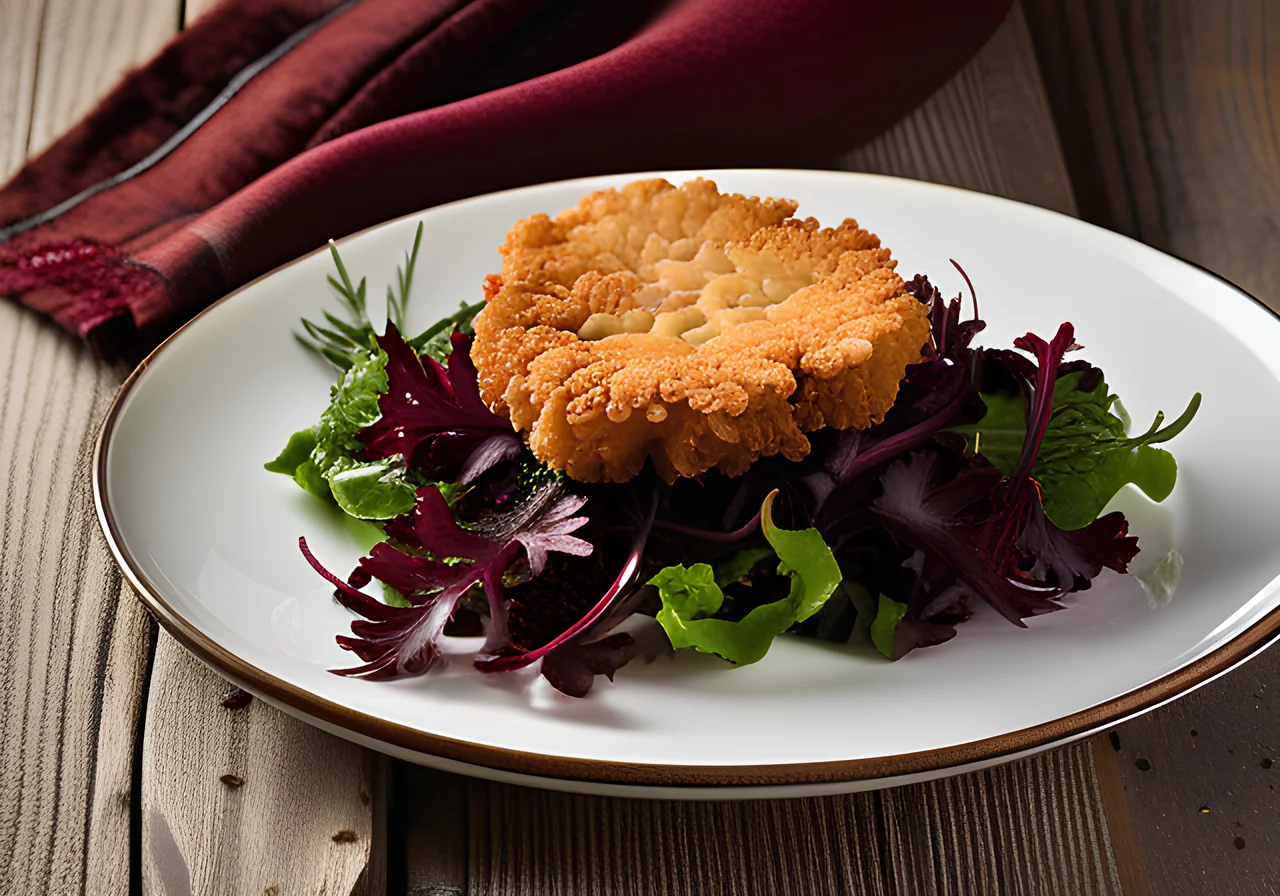 Oyster Mushroom Schnitzel