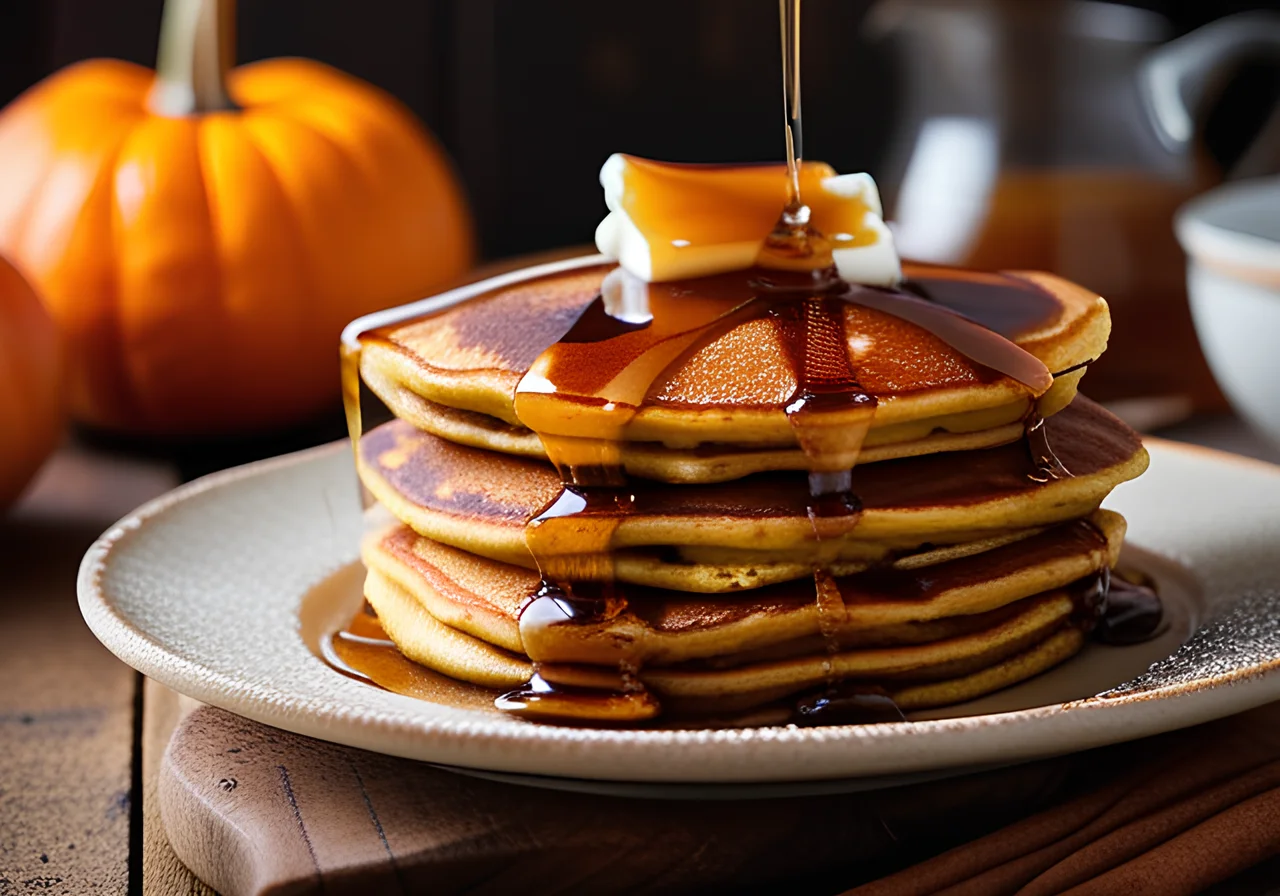Pumpkin Cinnamon Pancakes