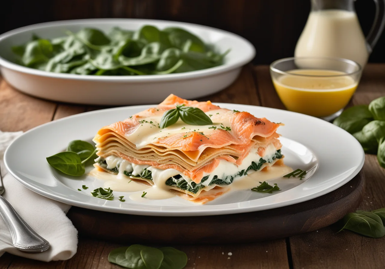 Salmon Lasagna
