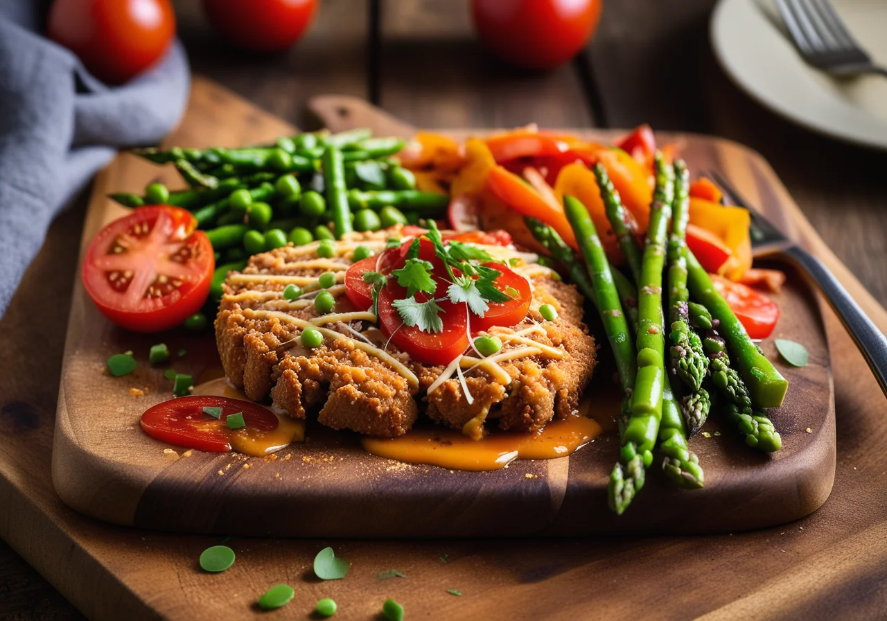 Baked Pork Schnitzel