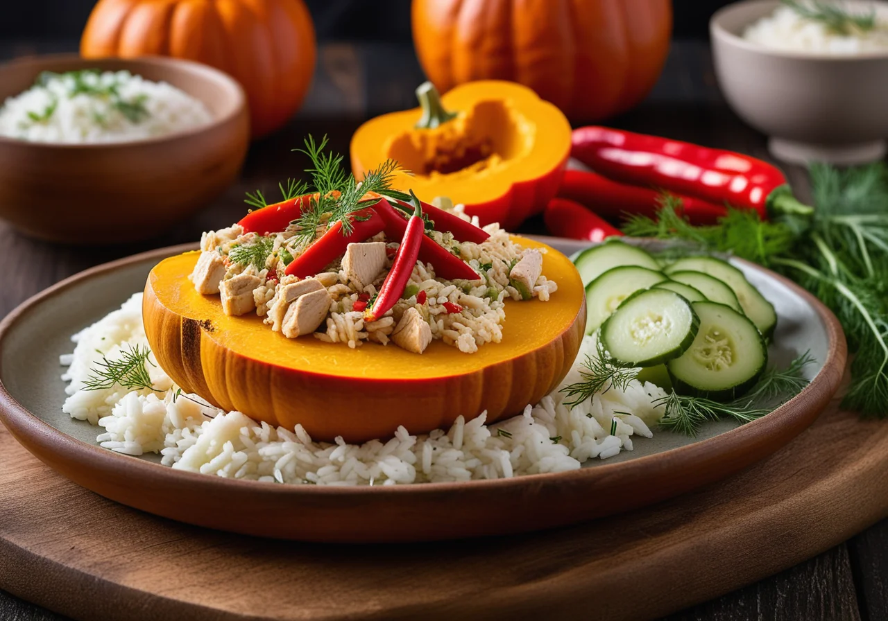 Baked Stuffed Pumpkin