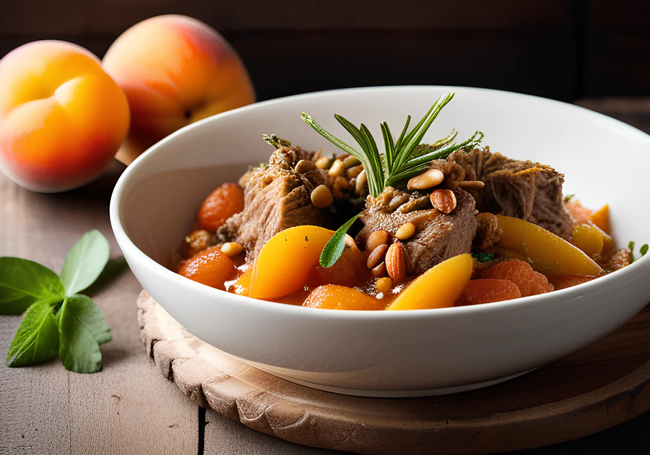 Lamb Ragout with Apricots and Root Vegetables