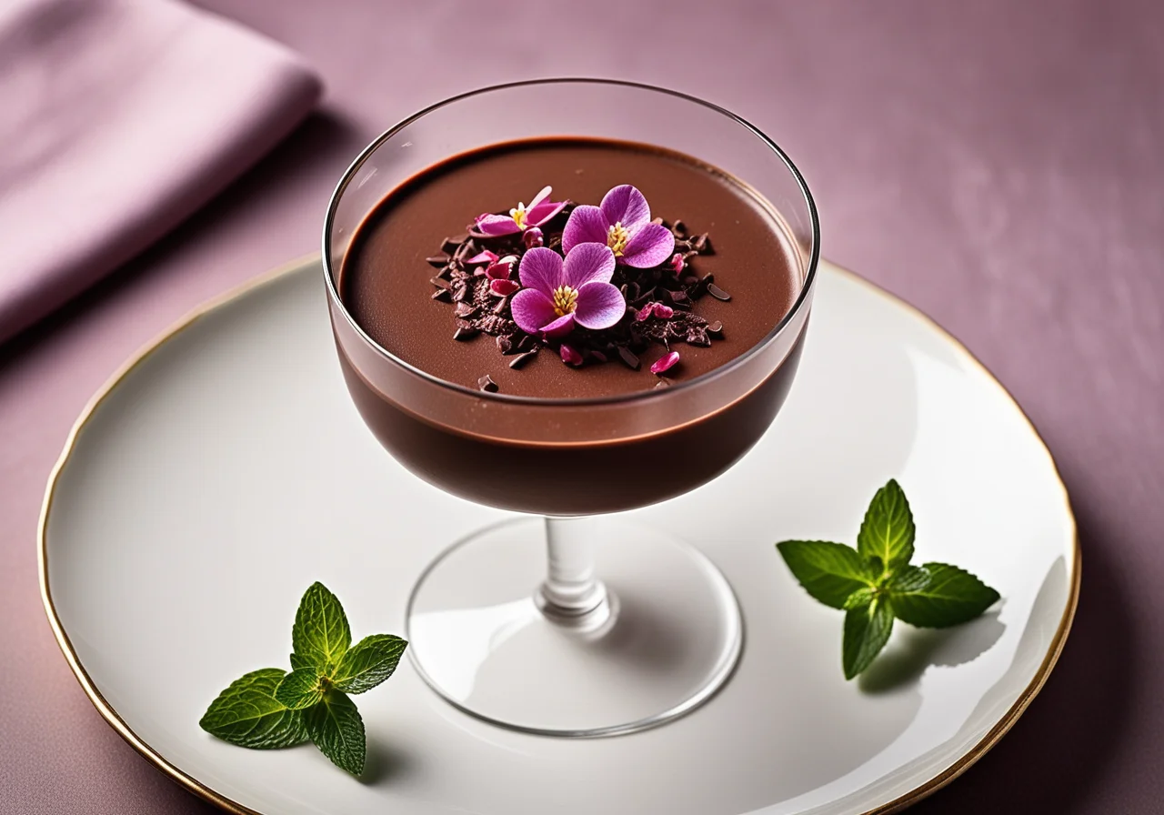 Mousse au chocolat with Grappa