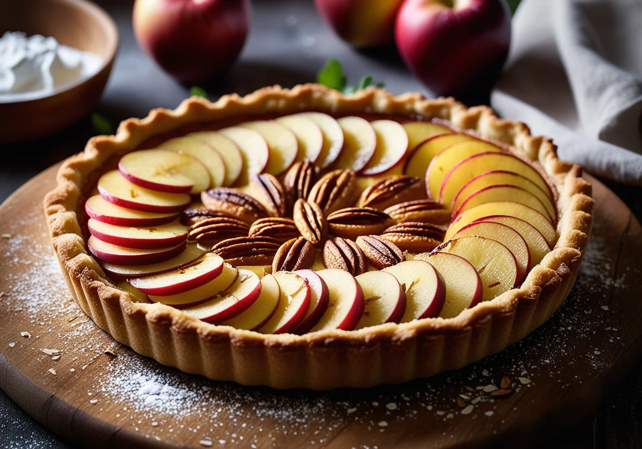 Swiss-Style Apple Tart