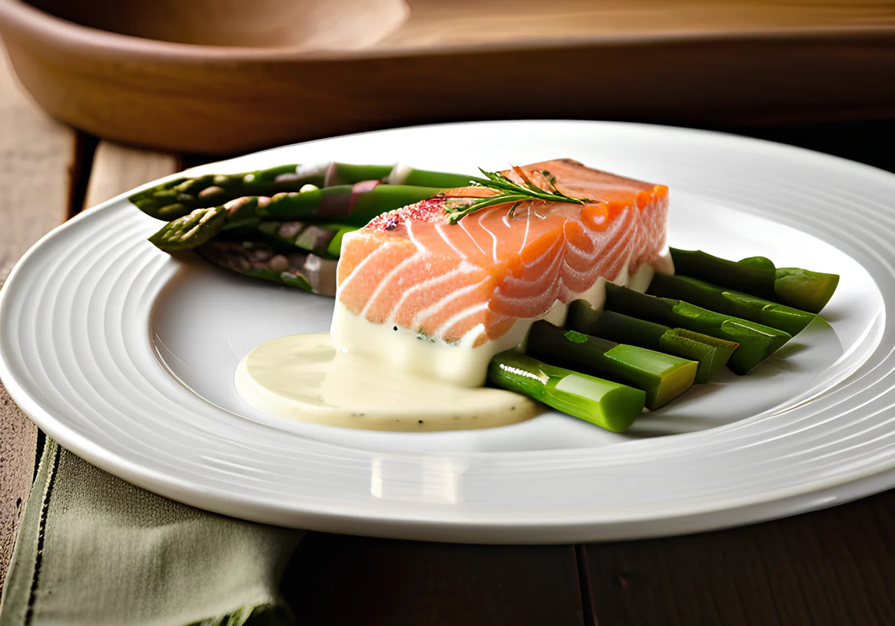 Salmon Asparagus Terrine with Cream Cheese