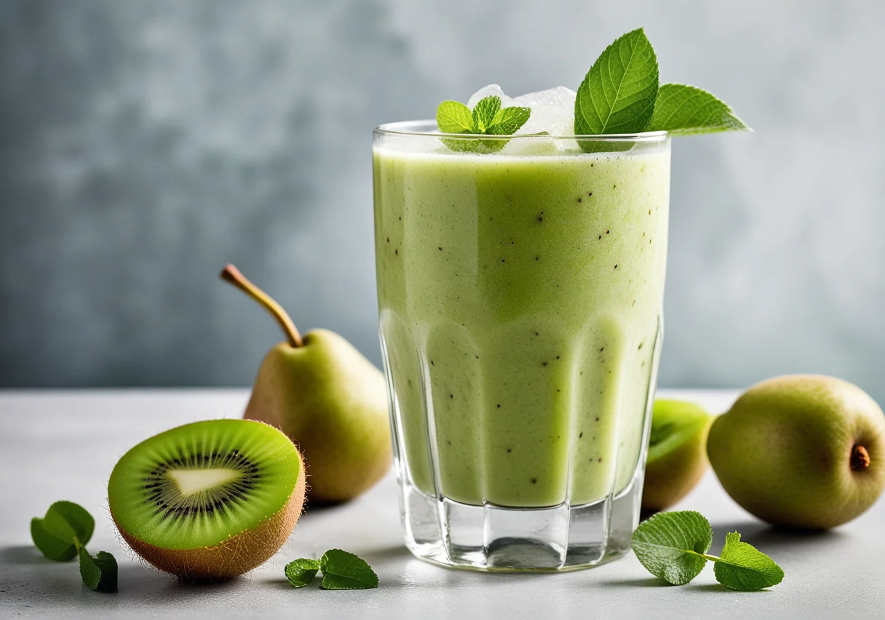Pear-Kiwi Smoothie