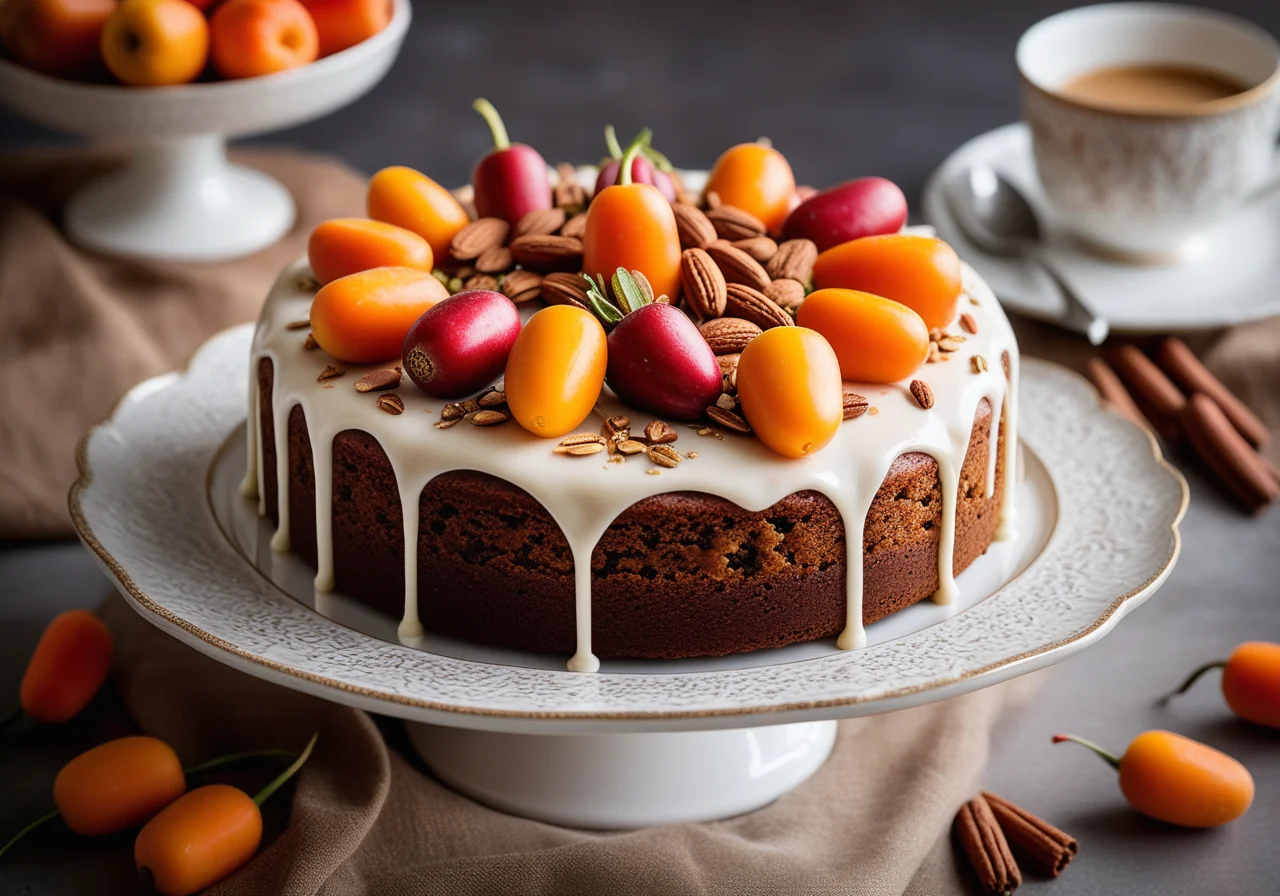 Carrot Cake with Glaze
