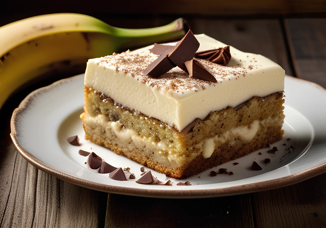 Banana Cake with Mascarpone