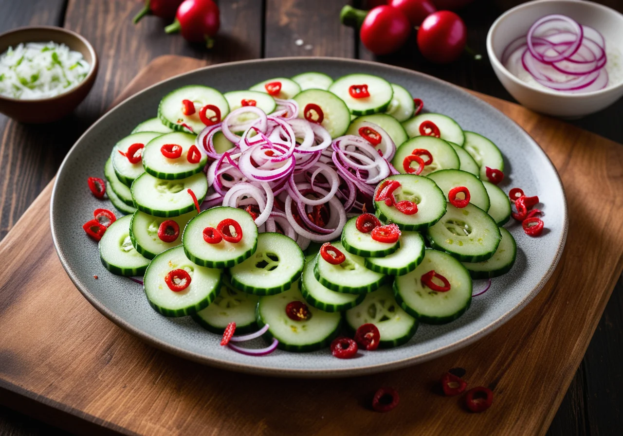 Spicy Cucumber Salad