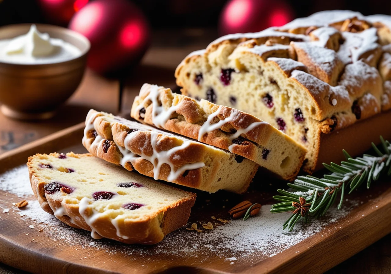 Christmas Stollen without Marzipan