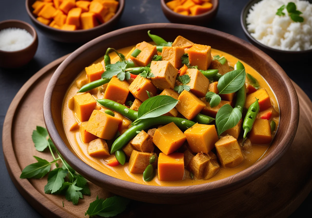Sweet Potato Curry with Coconut