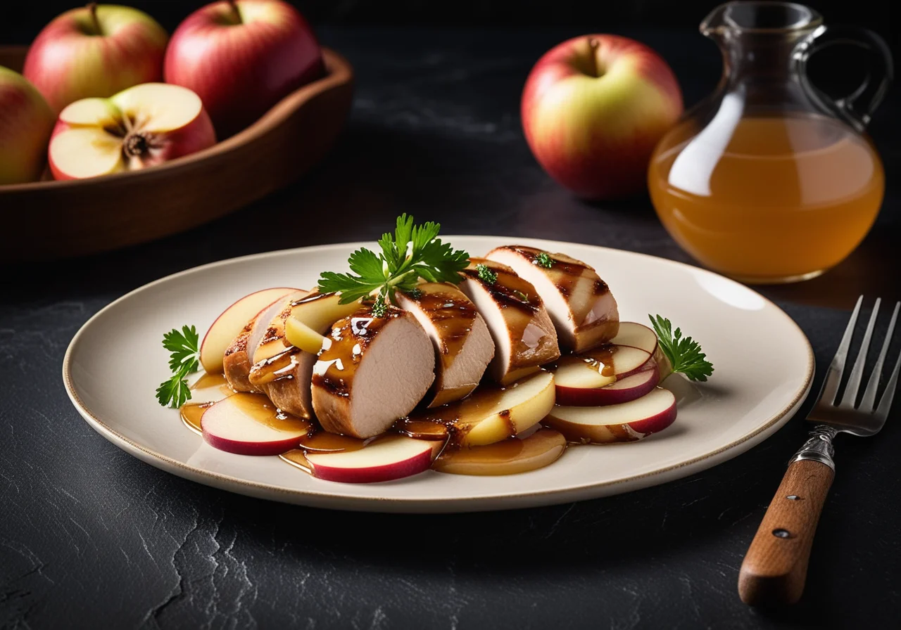 Chicken Breast with Apple