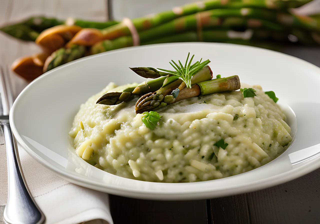 Asparagus Risotto