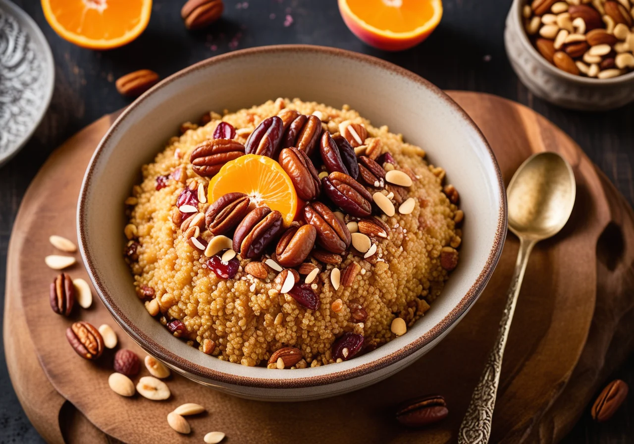 Moroccan Date Couscous