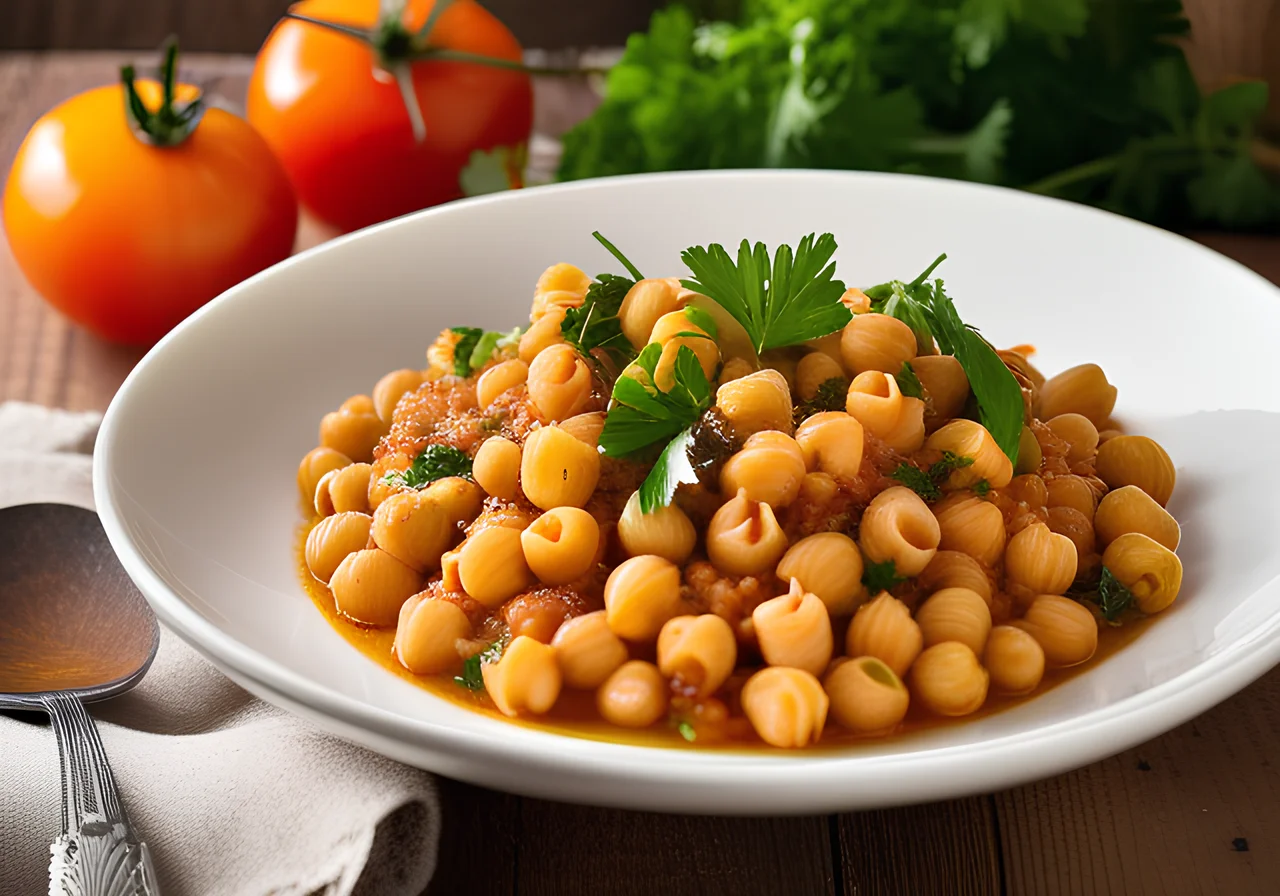 Oriental Chickpea Ragù