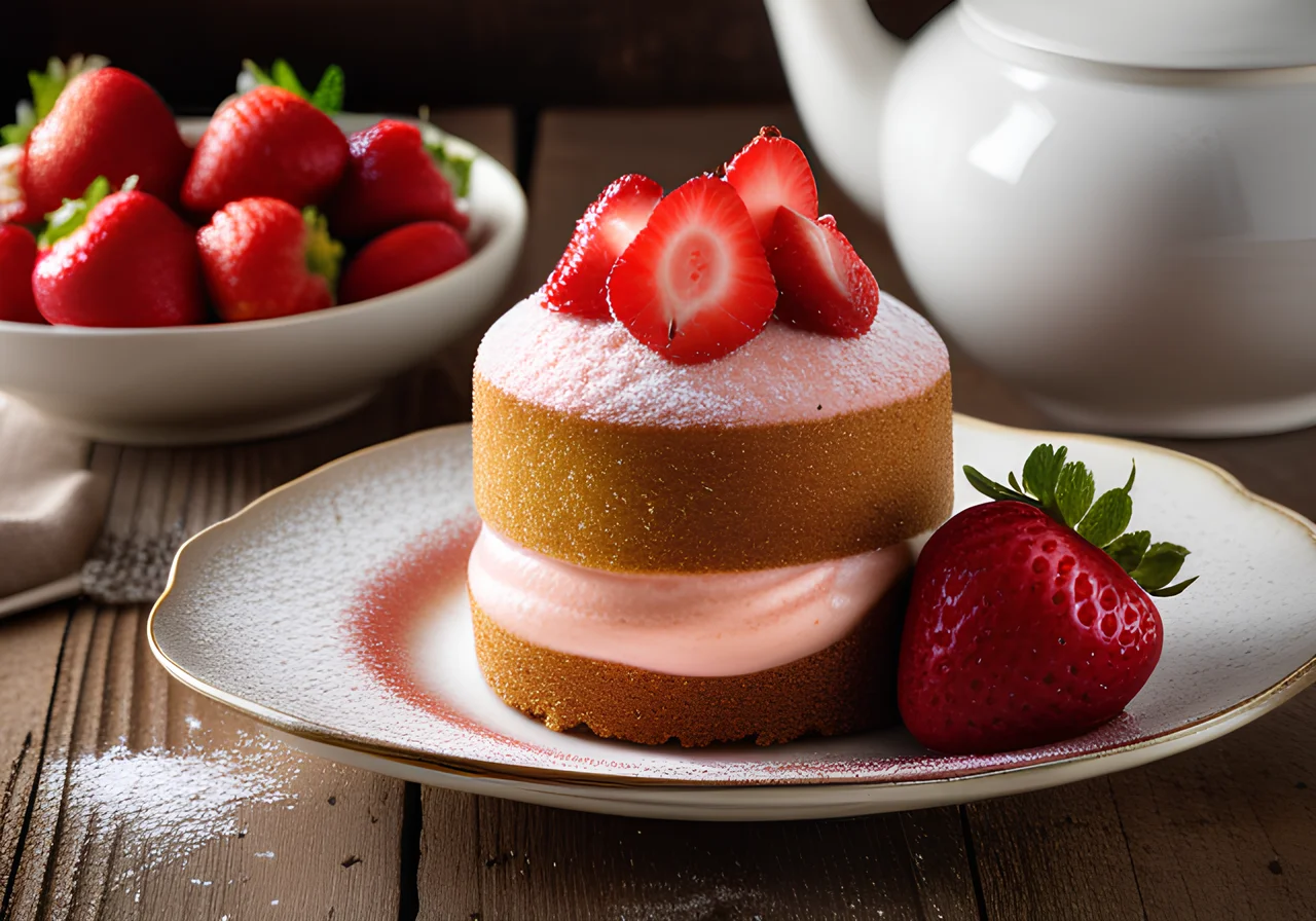 Simple Strawberry Roll