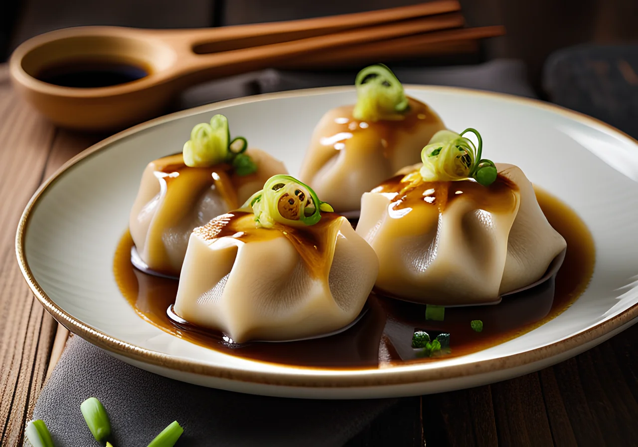 Steamed Dough Dumplings (Dim Sum)
