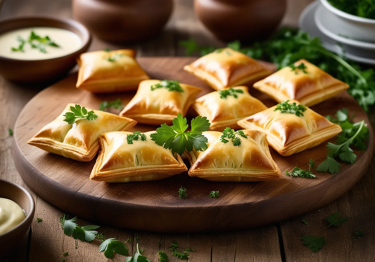 Moroccan-Style Puff Pastry Pockets