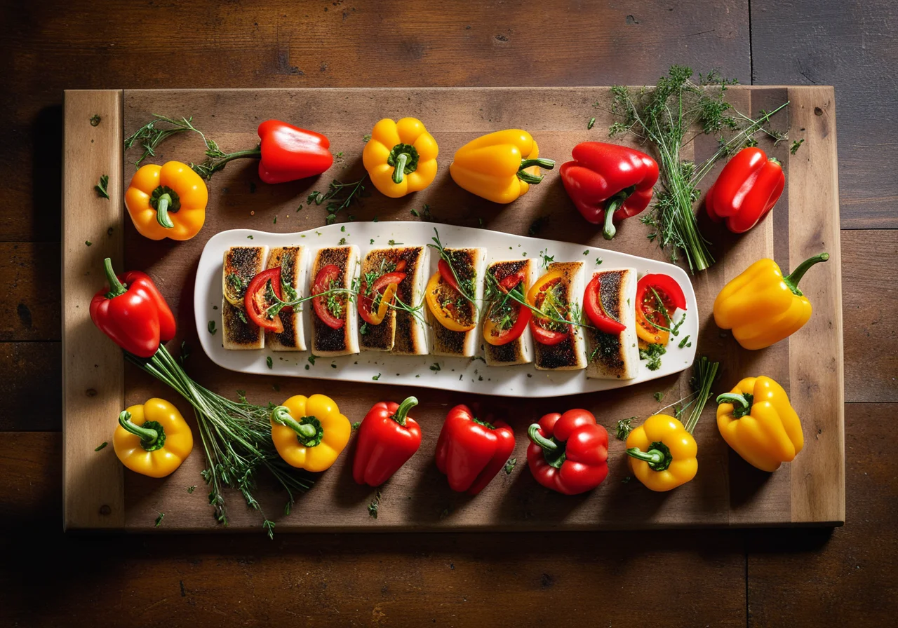 Sea Bass with Mediterranean Vegetables
