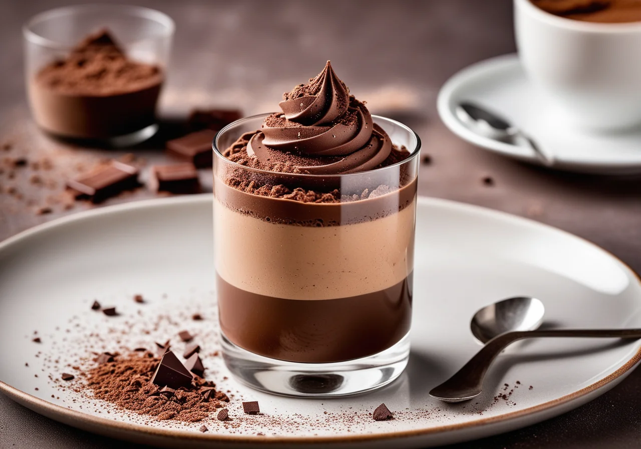 Nougat Chocolate Mousse